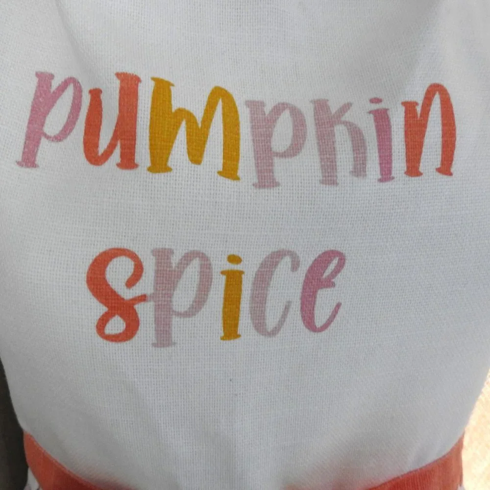 NWT Envogue Thanksgiving Apron 100% Cotton